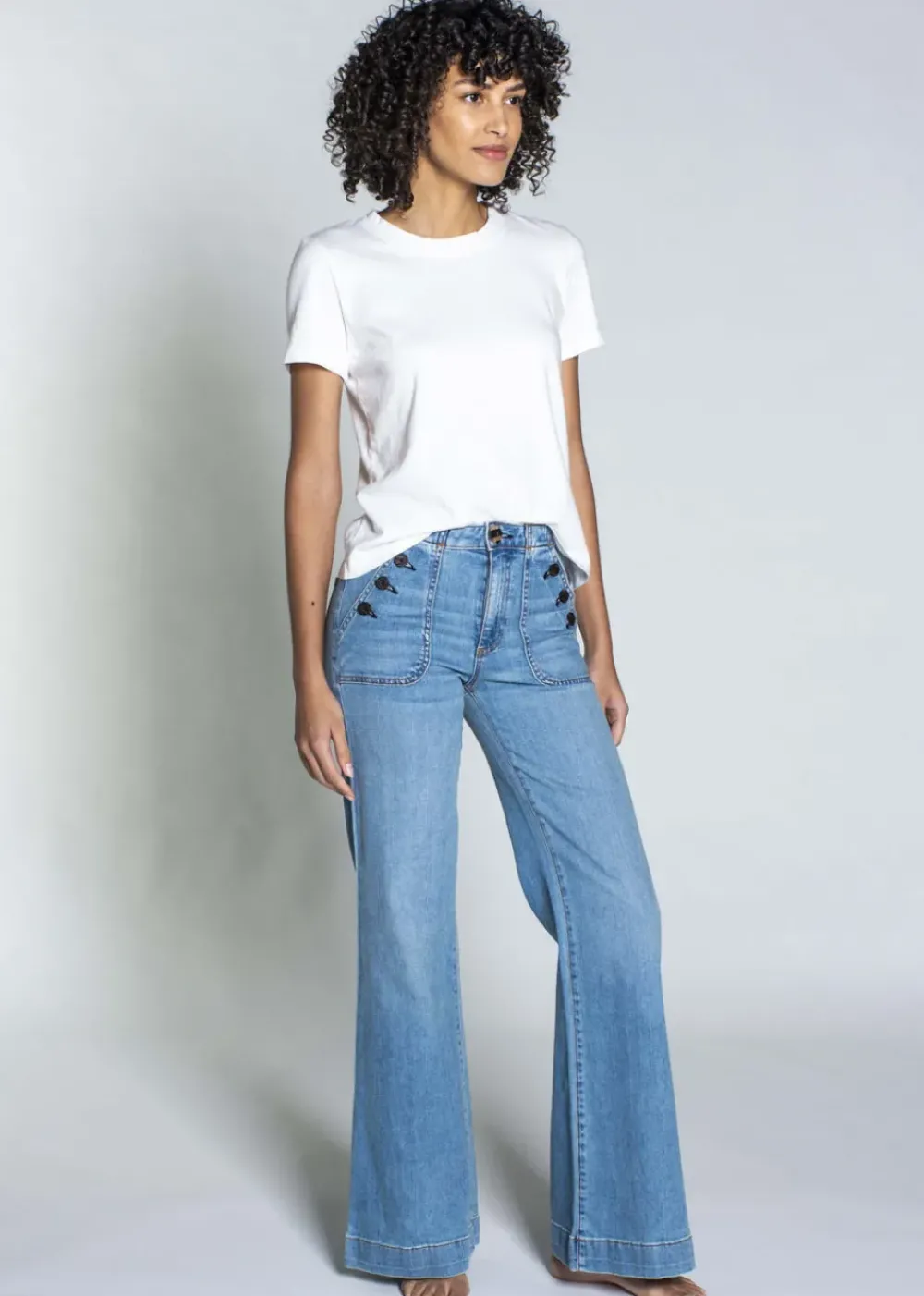 Best ASKK NY Brickhouse Denim in Harbor Bottoms