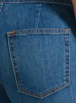 Outlet ASKK NY Brighton Wide Leg Denim | Mercury Bottoms