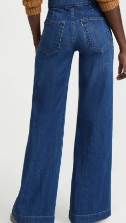 Outlet ASKK NY Brighton Wide Leg Denim | Mercury Bottoms