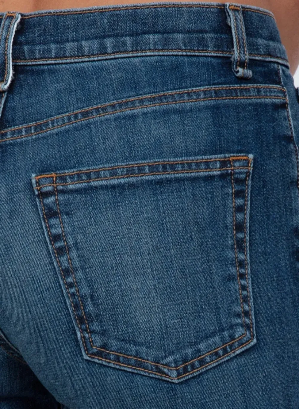 ASKK NY Crop Wide Straight Leg Chevelle Bottoms