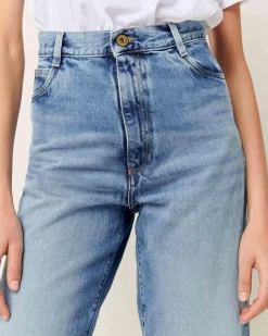 New Bay Cruise Denim Jeans in Astral Blue Bottoms