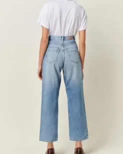 New Bay Cruise Denim Jeans in Astral Blue Bottoms