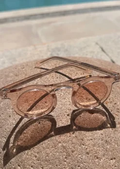 Outlet Carla Colour Lind Sunglasses with Round Frame Accessories