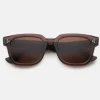 Online Carla Colour Monaro Square Sunglasses Deep Taupe Accessories