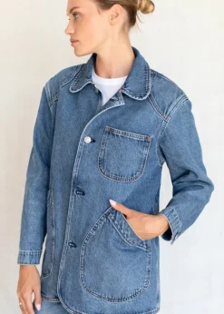Sale Emerson Fry Cabin Denim Jacket - Classic Stonewash Outerwear
