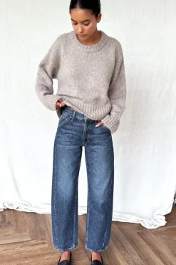 Hot Emerson Fry Dark Nova Barrel Denim Jeans Bottoms