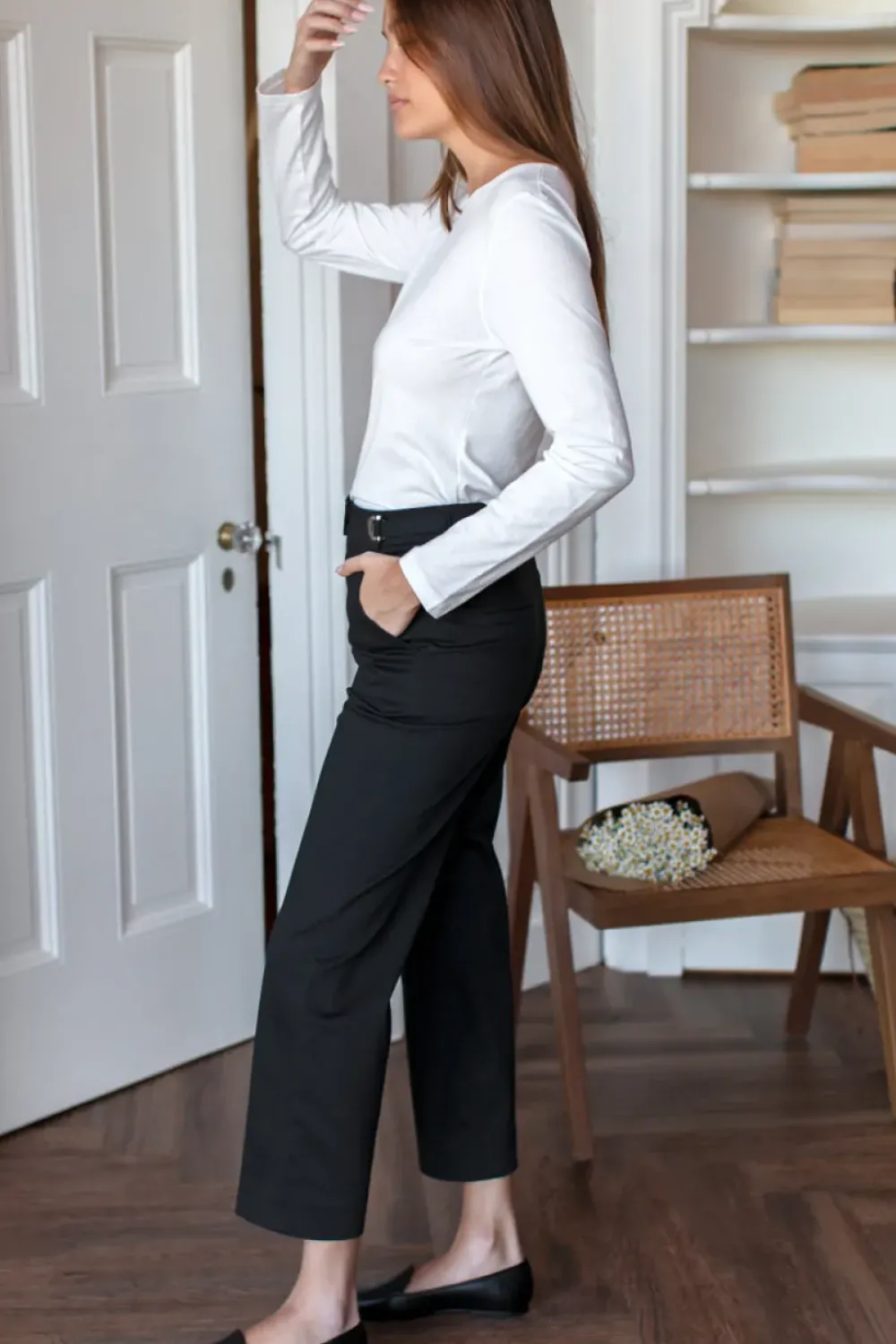 Best Emerson Fry Essential Black Twill Pant Bottoms