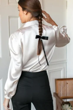 Hot Emerson Fry Frankie Blouse in Porcelain Tops