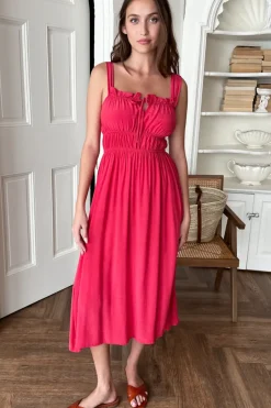 Online Emerson Fry Pipa Dress in Rococco Red Dresses