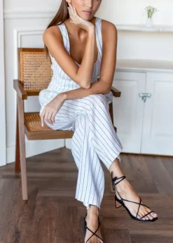 Emerson Fry Tie Up Heels in Black Leather Shoes