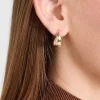Jennifer Zeuner Shira 1/2" Hoop Earrings Handmade Jewelry