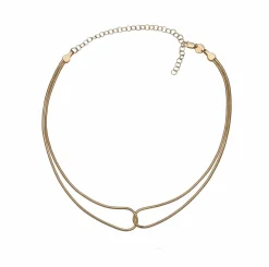 Clearance Jennifer Zeuner Tomi Gold Necklace Handmade Jewelry