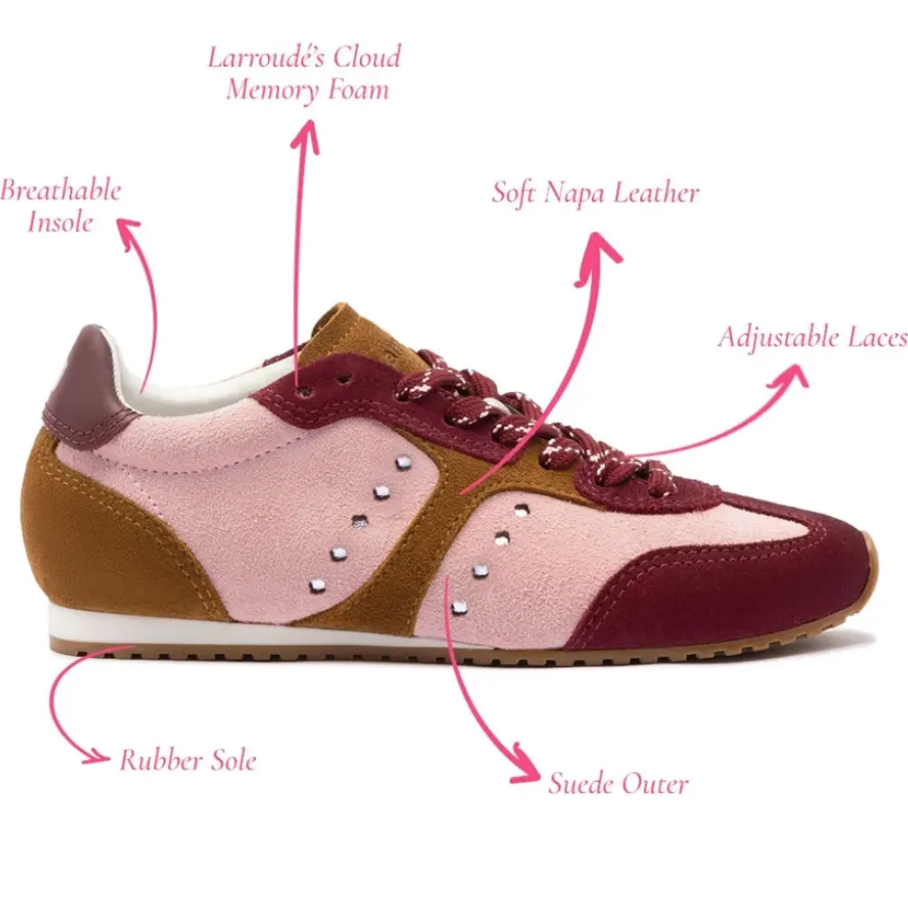 Discount Larroude Stella Sneaker Trainer in Tulip Shoes