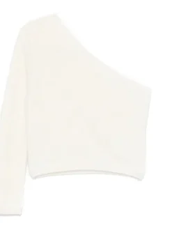 Clearance Lisa Yang Cream Dae Top in Brushed Cashmere Tops