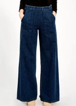 Loup Long Sabrina Denim | dark indigo Bottoms