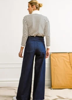 Loup Long Sabrina Denim | dark indigo Bottoms