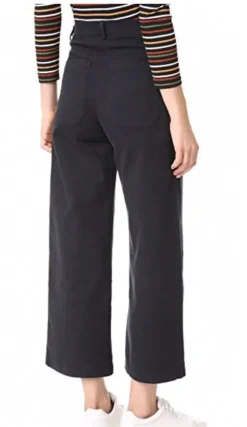 Best Loup Simone Wide Leg Denim | black Bottoms