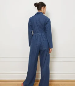 Discount Loup Spencer Jumpsuit Indigo Denim Bottoms