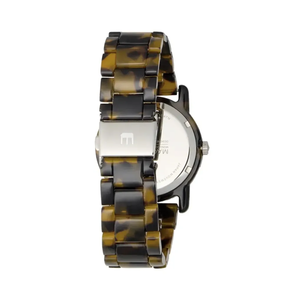 Hot Machete Mono Watch | Classic Tortoise Handmade Jewelry