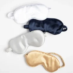 Sale Made by Yoke Silk Sleep Well Eye Masks | Multiple Colors Handmade Beauty | Wellness