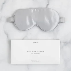Sale Made by Yoke Silk Sleep Well Eye Masks | Multiple Colors Handmade Beauty | Wellness