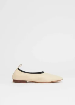 Best Mansur Garviel Minima Ballerina in Dune Shoes
