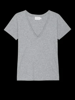Online Nation Ltd Blair Tee in Heather Grey Tops