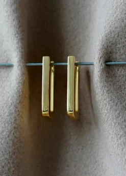Discount Otiumberg Chunky Rectangle Hoops Handmade Jewelry