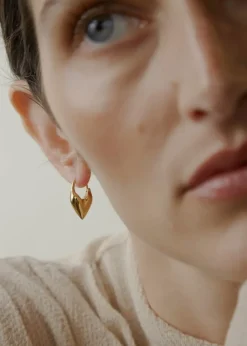 Best Otiumberg Roscida Heart Hoops Handmade Jewelry