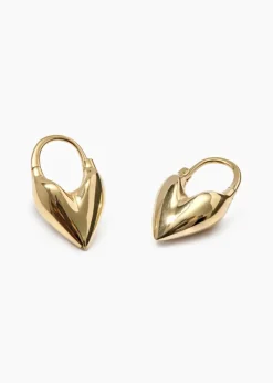 Best Otiumberg Roscida Heart Hoops Handmade Jewelry