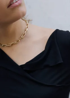 Best Otiumberg Signature Gold Arena Chain Necklace Handmade Jewelry