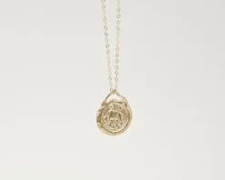 Roma Gold Coin Necklace Handmade Jewelry