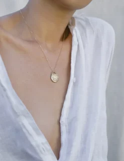 Roma Gold Coin Necklace Handmade Jewelry