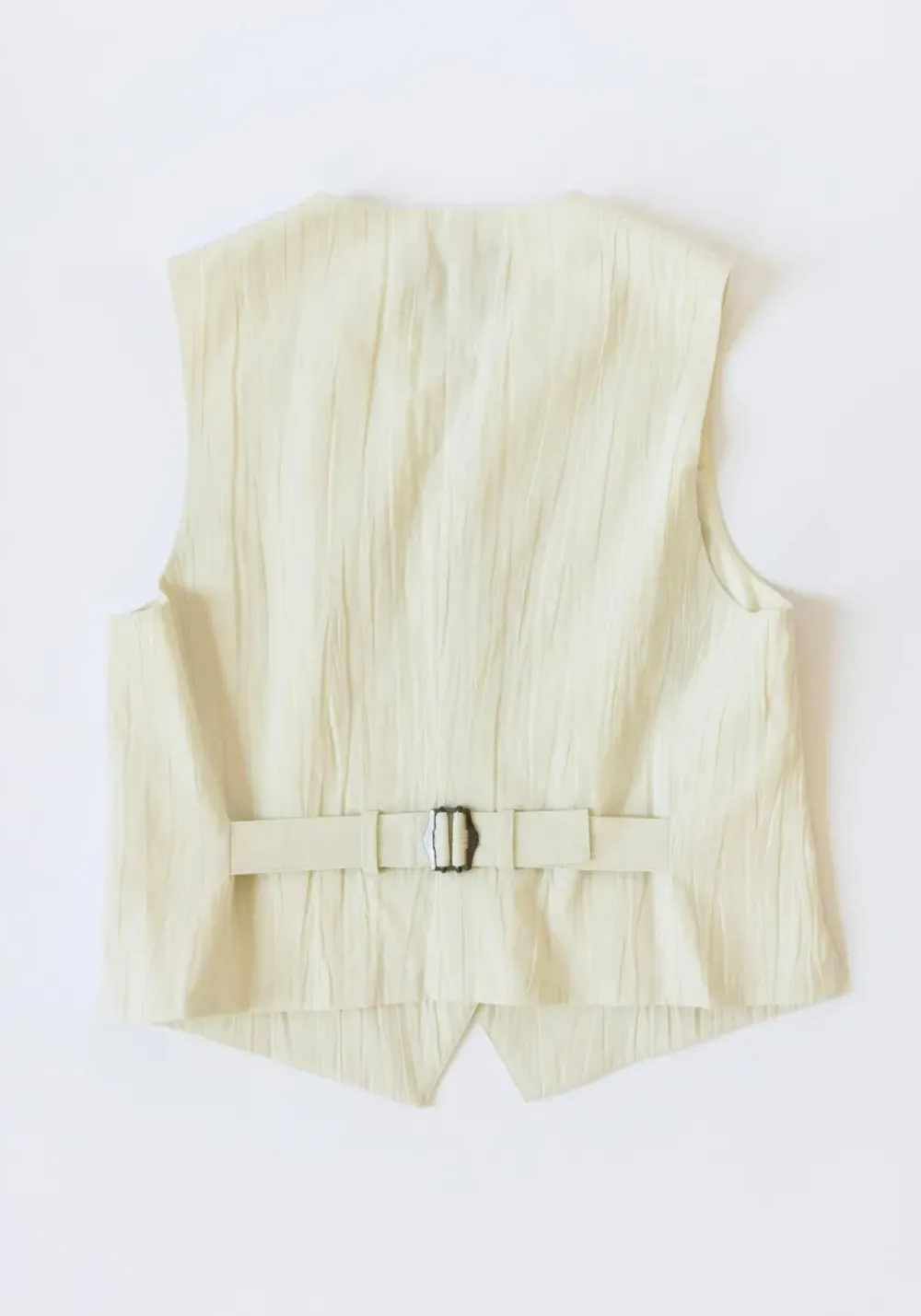 Clearance Sayaka Davis Four Button Vest Ivory Tops