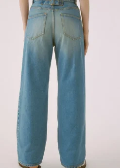 Online Sayaka Davis Tucked Wide Leg Denim Bottoms