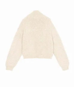 Online Sayaka Davis Zip Up Blouson in Ivory Tops