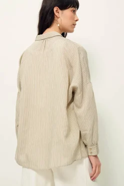 Outlet Sessun Botan Button Down Shirt Tops