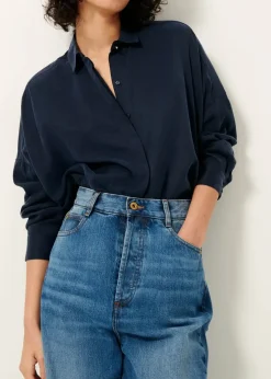Online Sessun Lady D Top in Navy Tops
