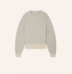 Clearance Sessun Odense Sweater in Milkygres Tops