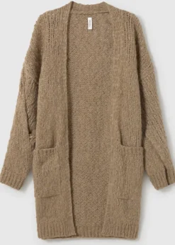 Clearance Sita Murt Heathered Taupe Cardigan Tops