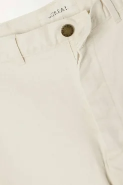 Discount The Great Seafair Wide Leg Jeans Denim in Stone + Black Bottoms