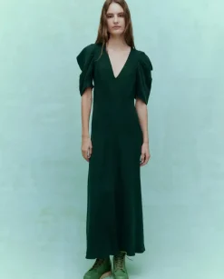 Outlet The Great The Century Dress in Winterpine Dresses