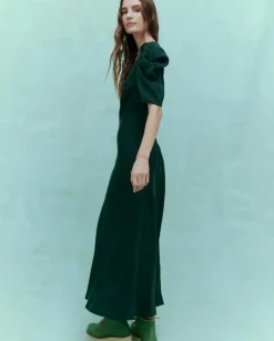 Outlet The Great The Century Dress in Winterpine Dresses