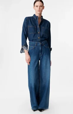 Hot Vanessa Bruno Bilbao Denim Jeans Bottoms