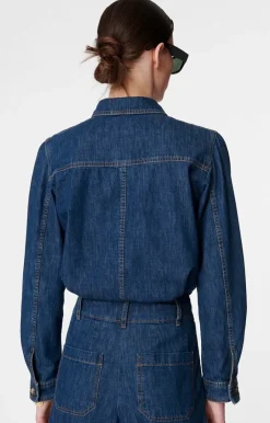 Discount Vanessa Bruno Bilkis Denim Shirt Tops