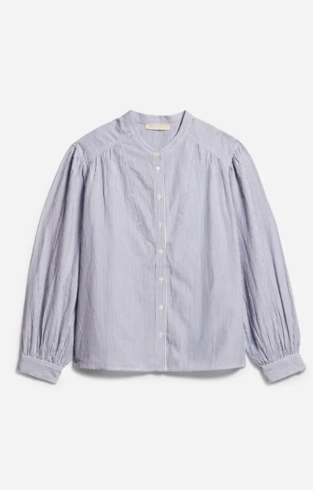 Outlet Vanessa Bruno Chouchou Blouse Blue Stripe Tops