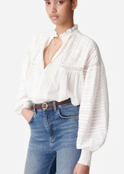 Discount Vanessa Bruno Dahlia Blouse Cotton Tops
