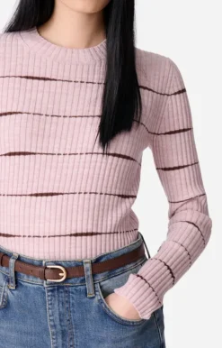 Hot Vanessa Bruno Elodie Knit Sweater Lavender Tops