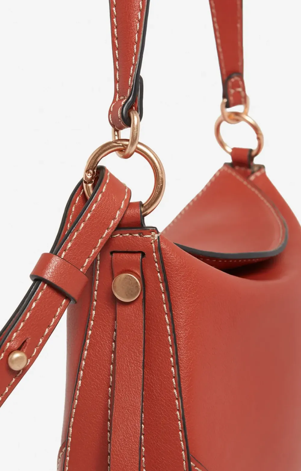 New Vanessa Bruno Small Daily Bag in Rouille Accessories
