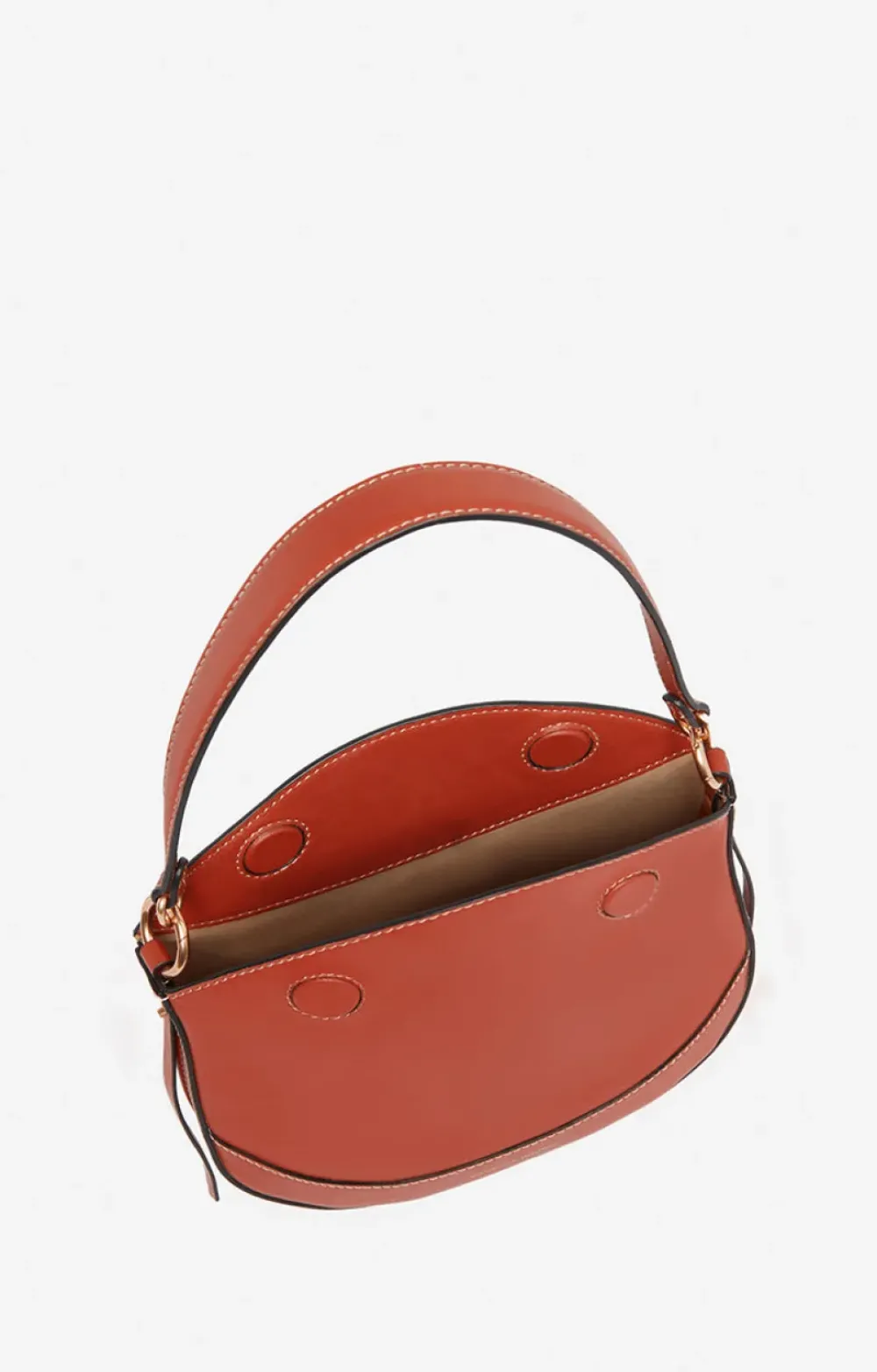 New Vanessa Bruno Small Daily Bag in Rouille Accessories